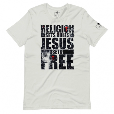 Jesus Sets Free Short-Sleeve Unisex T-Shirt
