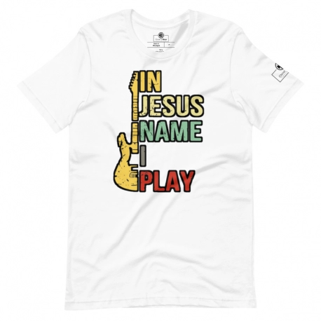 In Jesus Name I Play Short-Sleeve Unisex T-Shirt