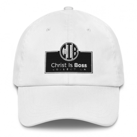 Christ is Boss Collection Christian Dad Hat