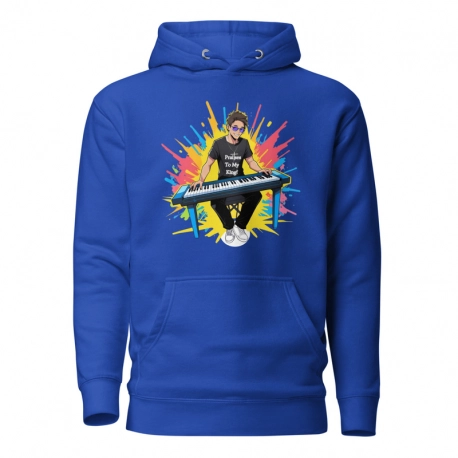 Praise to My King Christian Unisex Hoodie