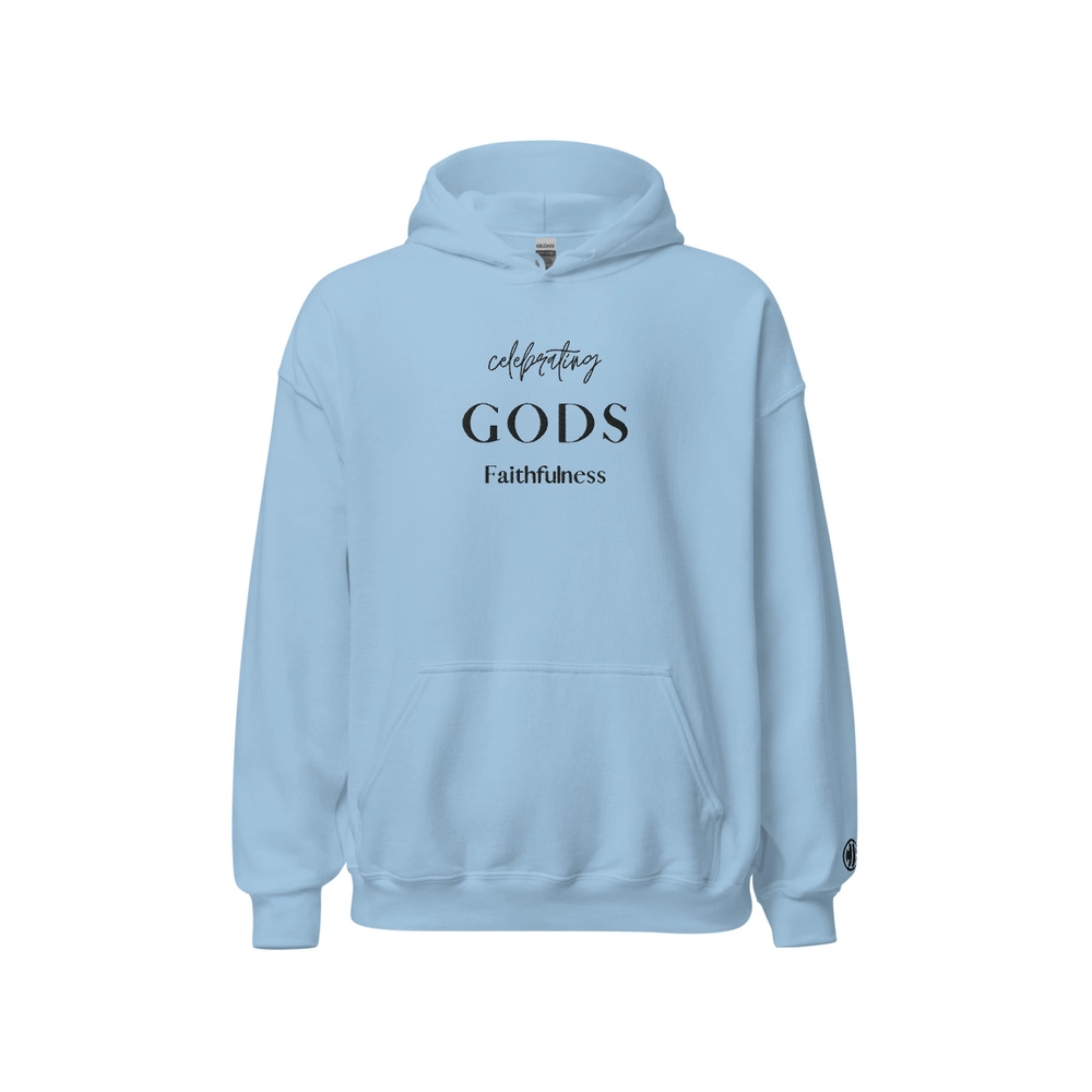 Celebrating God s Faithfulness Engraved Unisex Hoodie