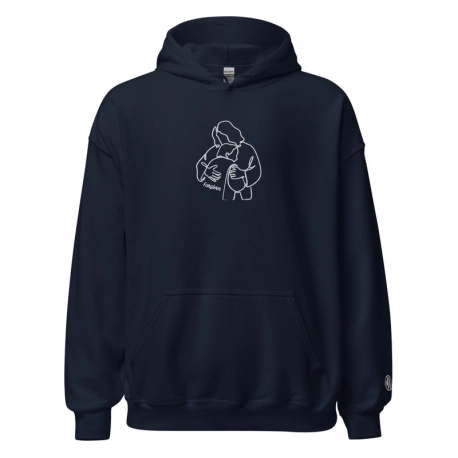 Forgiven By Christ Engraved Unisex Hoodie