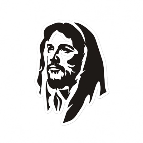 Son of God Jesus Kiss Cut Stickers