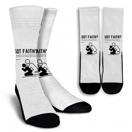 Got Faith Crew Socks