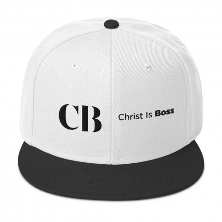 Christ Is Boss Snapback Hat