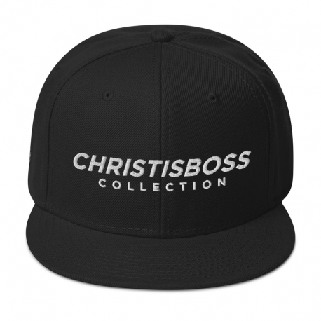 Christ Is Boss Signature Snapback Hat