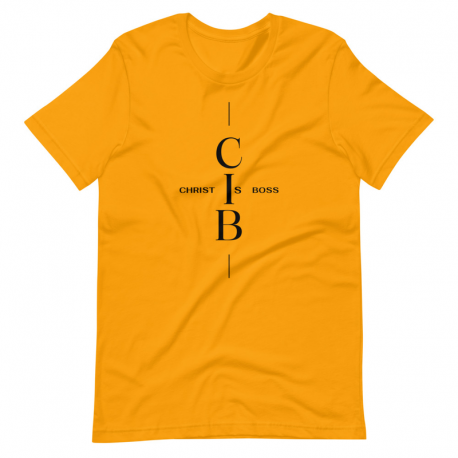 Christ Is Boss Short-Sleeve Unisex T-Shirt