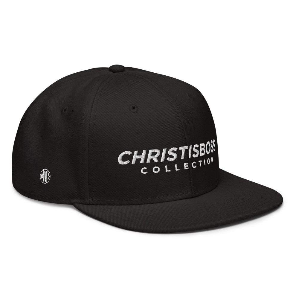 Christ Is Boss Signature Collection Snapback Hat