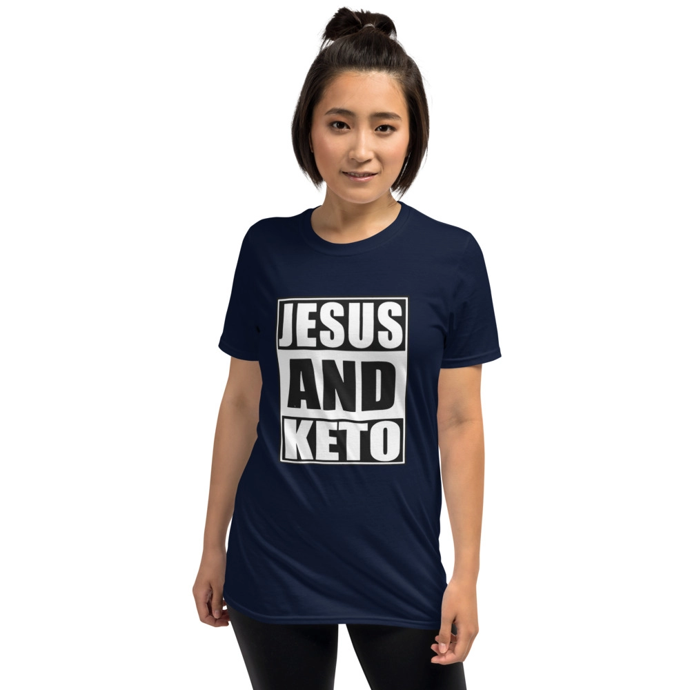 Jesus And Keto Short-Sleeve Unisex T-Shirt
