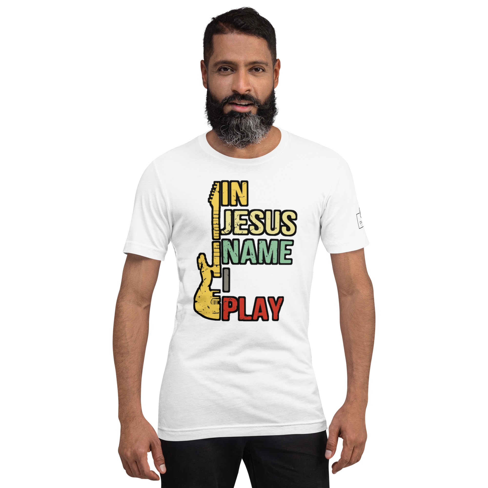 In Jesus Name I Play Minister of Music T-Shirt