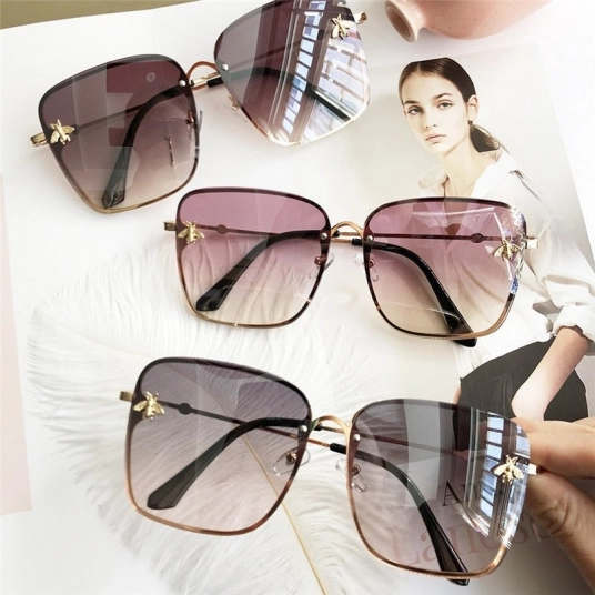 2019 Oversize Square Sunglasses Men Women Celebrity Sun Glasses Male Driving Superstar Luxury Brand Designer Female Shades UV40