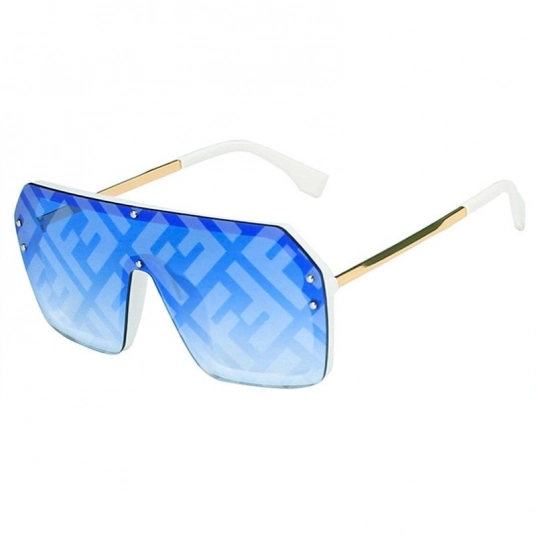 2021 Oversized Square  Sunglasses Women Luxury Brand Fashion Flat Top One Piece Sun Glasses Men Gafas Shade Mirror UV400