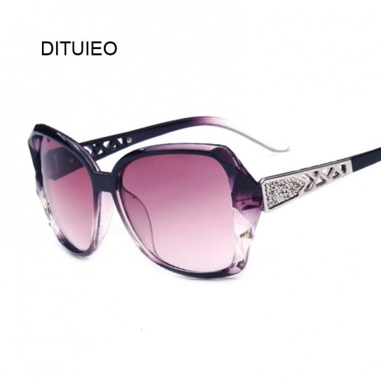 Fashion Square Sunglasses Women Luxury Brand Big Purple Sun Glasses Female Mirror Shades Ladies Oculos De Sol Feminino
