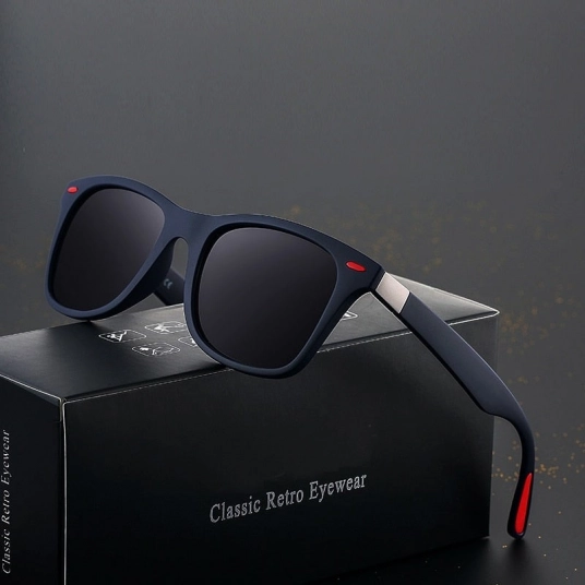 Classic Polarized Sunglasses Men Women Brand Design Driving Square Frame Sun Glasses Male Goggle UV400 Gafas De Sol