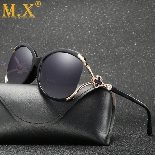 2021 Fashion Polarized Sunglasses Women Luxury Brand Design women Butterfly sunglasses Big Frame Gradient Sunglasses Retro