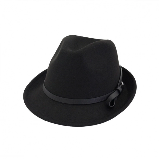 (Classic Look) Wool Fedora Jazz Hat