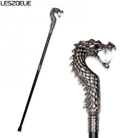 DragonHead Fashion Walking Cane Men Elegant Walking Stick Women Luxury Decorative Walking cane Party Vintage Hand Walking Stick