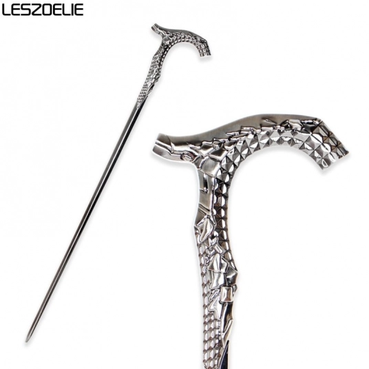 Luxury Aluminum Alloy Walking Stick Canes Men Steampunk Decorative Walking Cane Women Fashion Canes Man Vintage Walking Stick