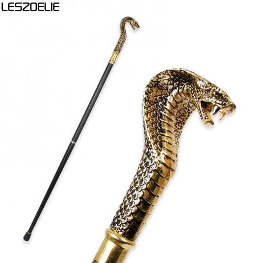 CobraHead Luxury Walking Stick Canes Men Decorative Walking Cane Man Elegant Fashion Vintage Hand Cane Women Walking Stick
