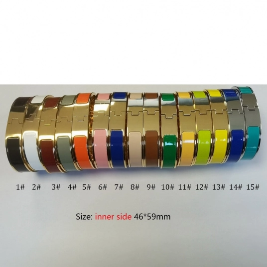 Stainless Steel Charm Gold Bracelets For Women Luxury Jewelry Designer H Bangles Men Fashion Gift For Love Wholesale
