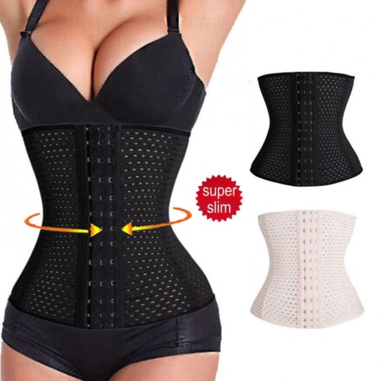 (Womens Waist Shaper Belts) Women Waist Shaper Corset Latex Cincher Girdles Slimming Cummerbunds Ladies Waist Trainer Shapewear