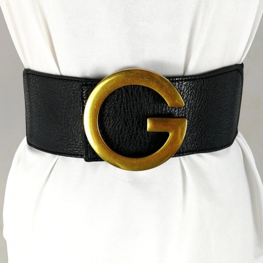 (Womens Belts) Designer belts for women high quality corset belt luxury brand wide cinturon mujer elastic cummerbunds big ceint
