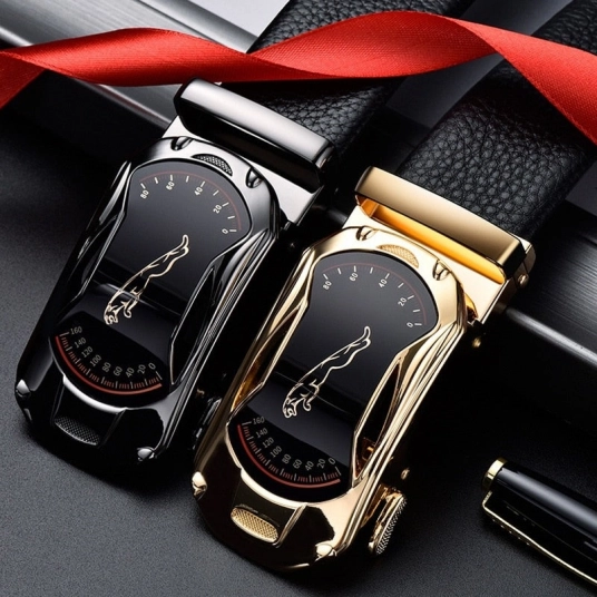 2020 High Quality belt cummerbunds Male Men Belt Automatic Genuine Leather Luxury Black Belt Men's Belts Automatic Buckle