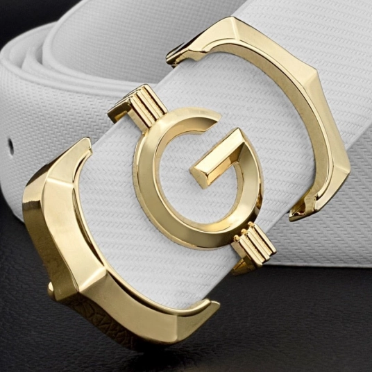 Designer belts men high quality genuine leather fashion g belt men luxury brand Cowskin casual white Waist Strap ceinture homme