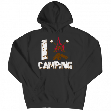 I Love Camping Hoodie