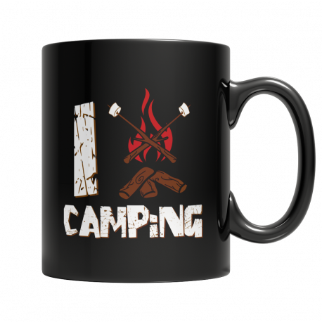 I Love Camping Coffee Mug