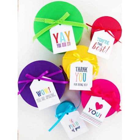 Celebration Gift Tags (Bright)