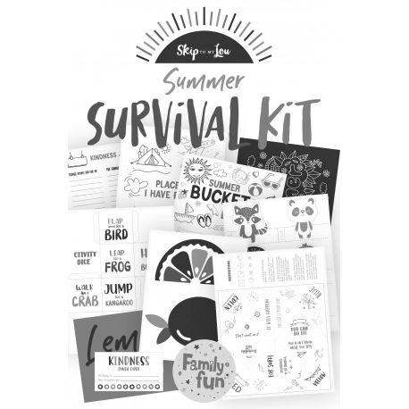 Black & White Summer Survival Kit