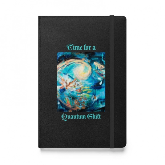 Time for a Quantum Shift Hardcover Bound Notebook