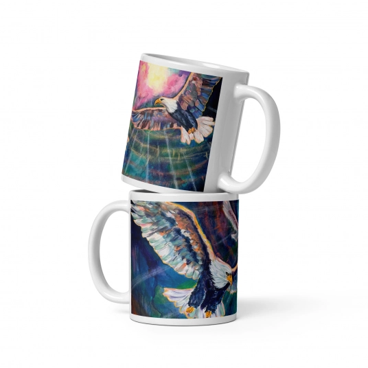 The Summoning White Glossy Mug
