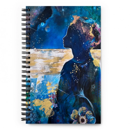 Head in the Clouds Spiral Notebook