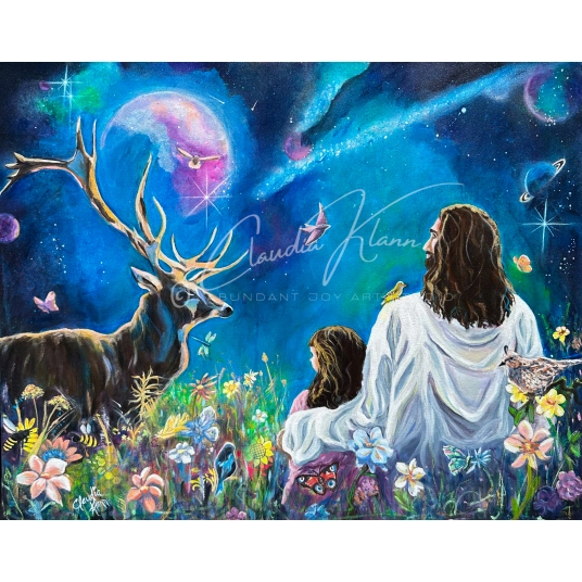 Come Away Oil Painting