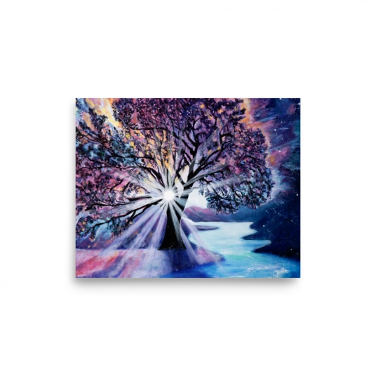 Tree of Life Enhanced Matt Poster UNFRAMED
