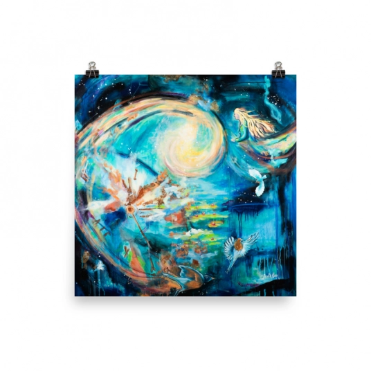 Quantum Shift Enhanced Matt Poster UNFRAMED