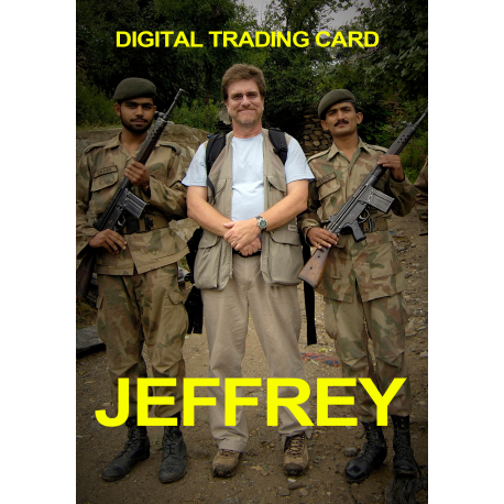 Fearless in the Face of Danger Jeffrey Trading Card
