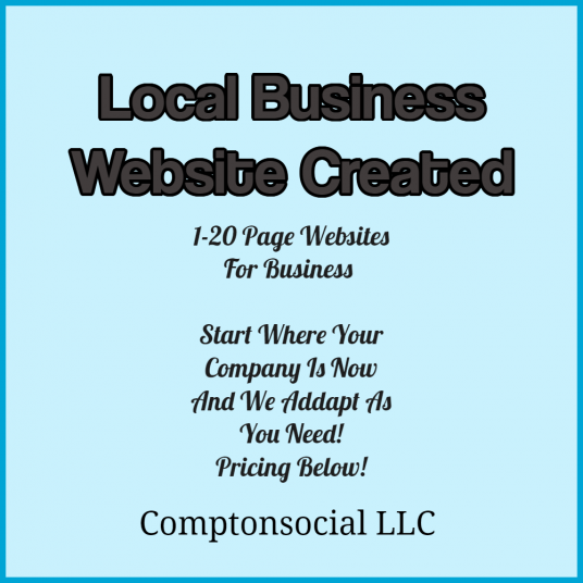 Local Business Website Created By ComptonSocial LLC