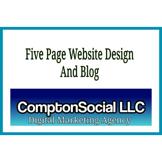 Five Page Website Design And Blog