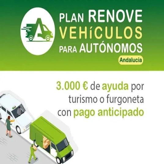 Ayudas Plan Renove Vehículos Andalucía