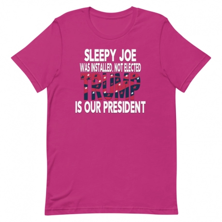 Women's Sleepy Joe was not elected T-Shirt