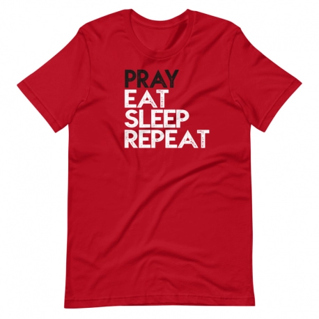 Men's Pray Eat Sleep Repeat t-shirt