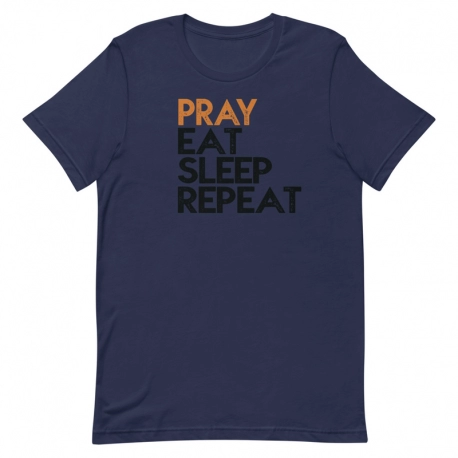 Men's Pray Eat Sleep Repeat t-shirt