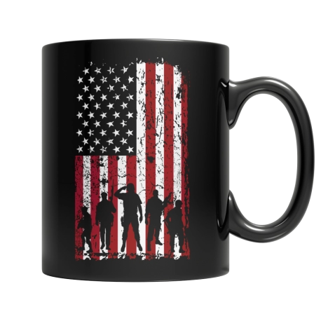 Military Flag Coffee Mug