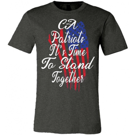 CA Patriots Stand Together T Shirt
