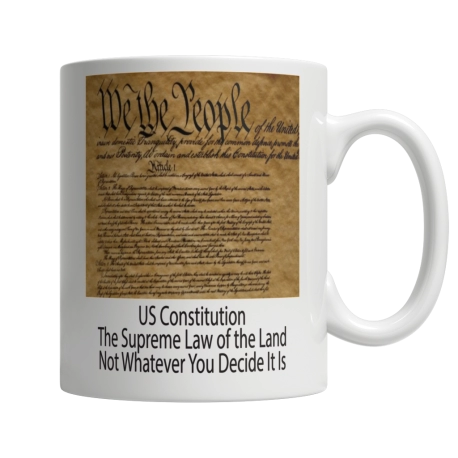 We The People USA Constitution Mug