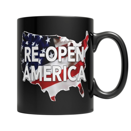 Re-open America Mug