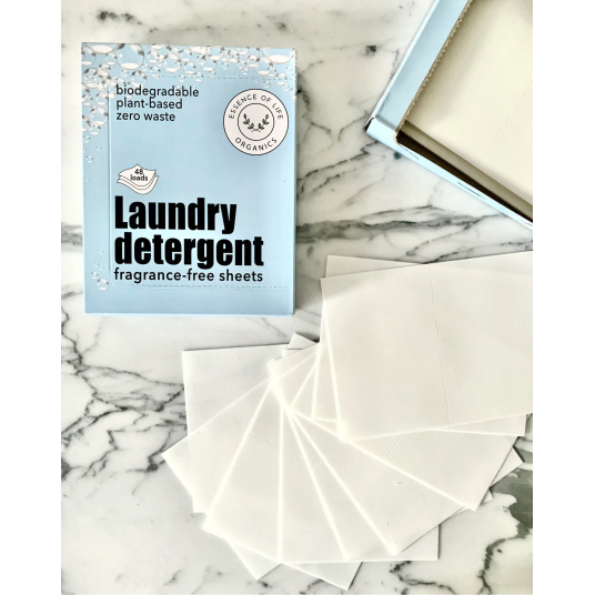 Fragrance Free Zero Waste Laundry Detergent Strips